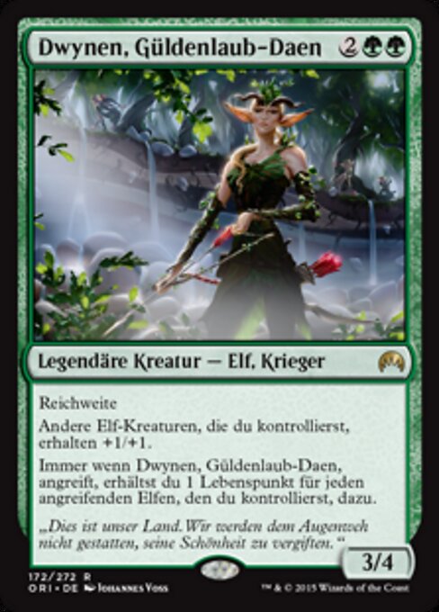 Dwynen, Güldenlaub-Daen ORI-172 Rare Light Played Deutsch