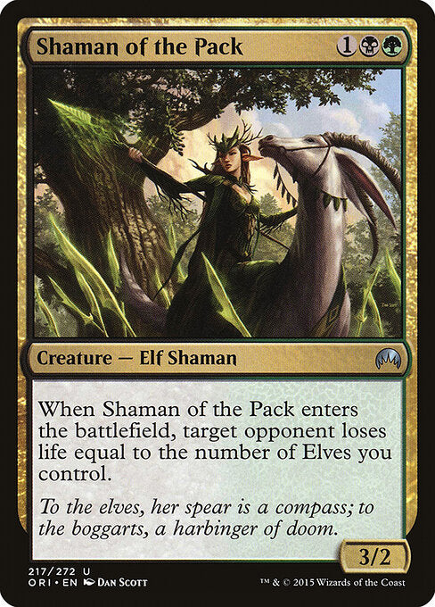Shaman of the Pack ORI-217 Uncommon Excellent Englisch