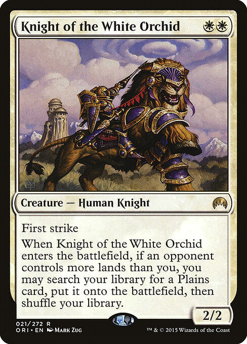 Knight of the White Orchid ORI-21 Rare Good Englisch