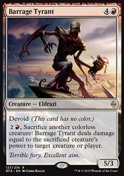 Bombardierender Tyrann BFZ-127 Rare Excellent Deutsch