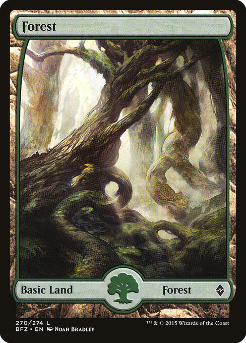 Wald (V.1) BFZ-270 Land Excellent Deutsch Foil