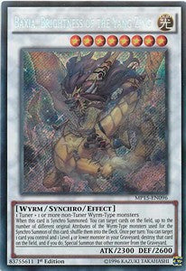 Baxia, Glanz des Yang Zing MP15-096 Secret Rare Excellent Deutsch 1. Auflage