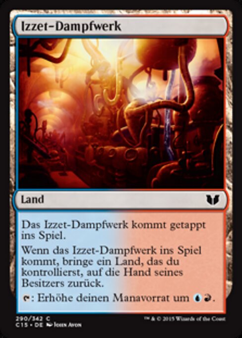 Izzet-Dampfwerk C15-290 Common Excellent Deutsch