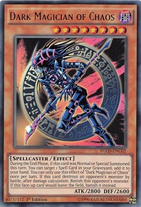 Dunkler Magier des Chaos YGLD-C02 Ultra Rare Poor Deutsch 1. Auflage