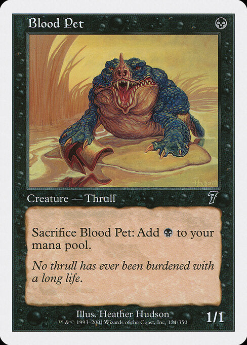 Blood Pet 7ED-121 Common Good Englisch