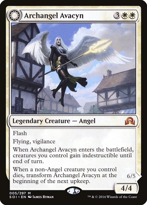 Erzengel Avacyn // Avacyn die Läuterin SOI-5 Mythic Near Mint Englisch