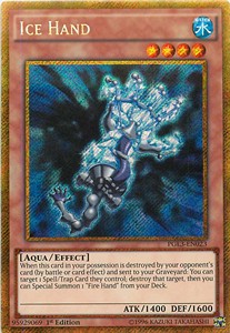 Eishand PGL3-023 Gold Secret Rare Excellent Deutsch 1. Auflage