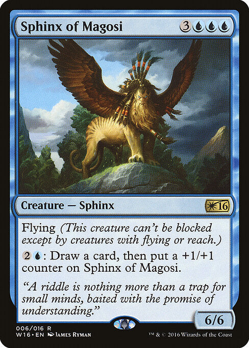 Sphinx of Magosi W16-6 Rare Excellent Englisch