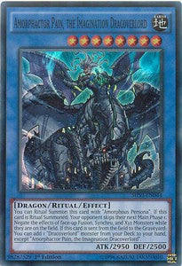 Amorphactor Pein, der imaginäre Drachoberherr SHVI-044 Super Rare Good Deutsch 1. Auflage