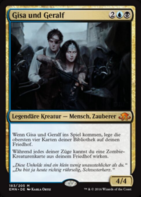 Gisa und Geralf EMN-183 Mythic Near Mint Deutsch