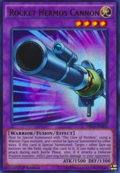Hermos-Raketenkanone DRL3-064 Ultra Rare Good Deutsch 1. Auflage