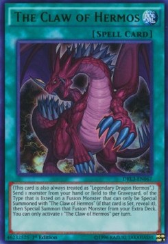Klaue des Hermos DRL3-067 Ultra Rare Excellent Deutsch 1. Auflage