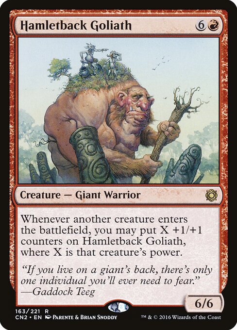 Häuserschleppender Goliath CN2-163 Rare Excellent Englisch Foil