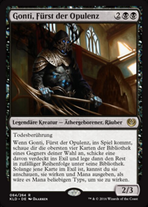 Gonti, Fürst der Opulenz KLD-84 Rare Excellent Deutsch