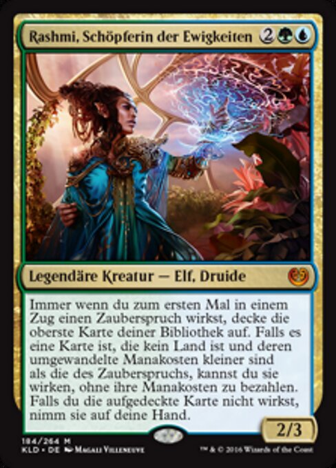 Rashmi, Schöpferin der Ewigkeiten KLD-184 Mythic Good Deutsch