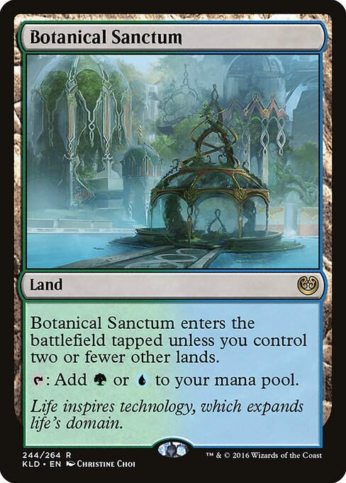 Botanical Sanctum KLD-244 Rare Excellent Englisch