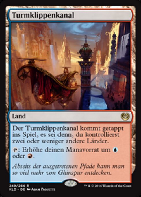 Turmklippenkanal KLD-249 Rare Excellent Deutsch Foil