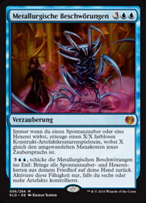 Metallurgische Beschwörungen KLD-56 Mythic Excellent Deutsch