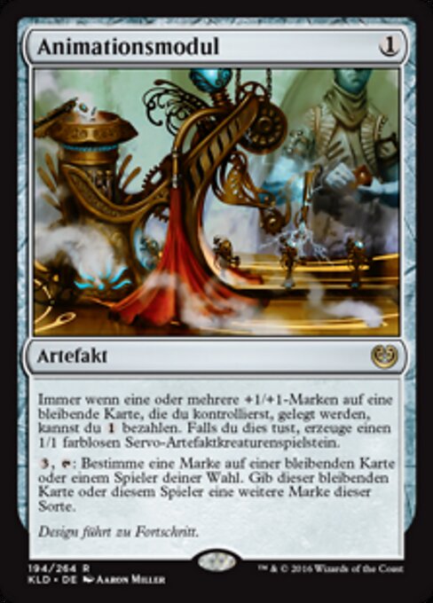 Animationsmodul KLD-194 Rare Near Mint Deutsch Foil