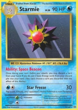 Starmie EVO-31 Rare Excellent Englisch