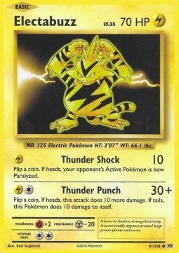 Electabuzz EVO-41 Common Excellent Englisch