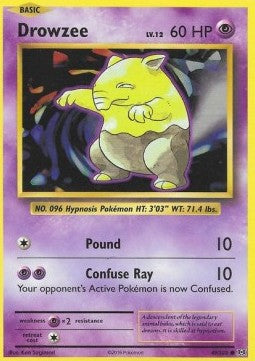 Drowzee EVO-49 Common Excellent Englisch