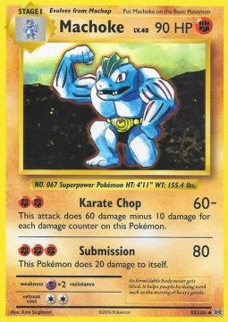 Machoke EVO-58 Uncommon Near Mint Englisch
