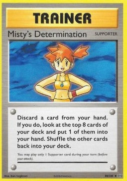 Mistys Entschlossenheit EVO-80 Uncommon Good Deutsch Reverse Holo
