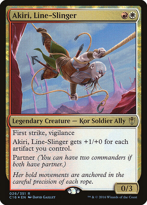 Akiri, Seilschleuderin C16-26 Rare Excellent Englisch Foil