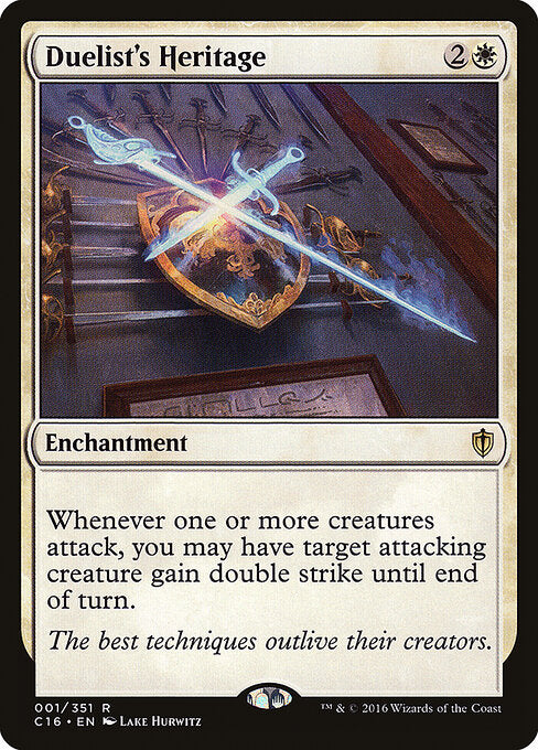Duelist's Heritage C16-1 Rare Good Englisch