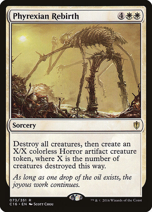 Phyrexian Rebirth C16-73 Rare Good Englisch