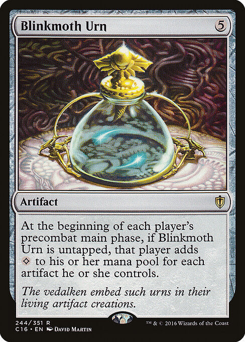 Blinkmoth Urn C16-244 Rare Good Englisch