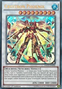 Kristron Phönix INOV-046 Ultra Rare Excellent Deutsch 1. Auflage