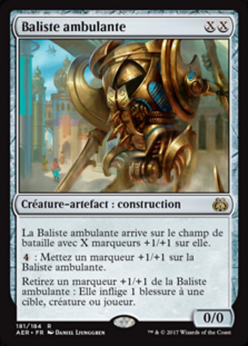 Walking Ballista AER-181 Rare Excellent Französisch