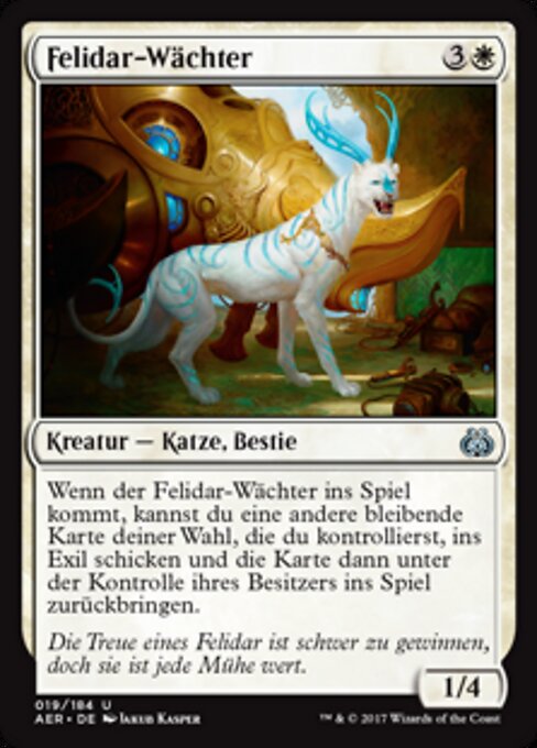 Felidar-Wächter AER-19 Uncommon Good Deutsch