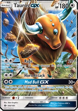 Tauros GX SUM-100 Ultra Rare Near Mint Englisch