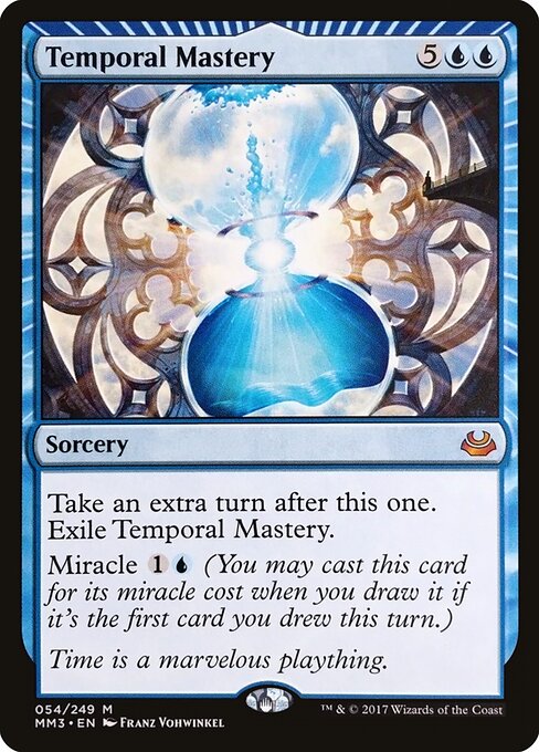 Temporal Mastery MM3-54 Mythic Excellent Englisch Foil
