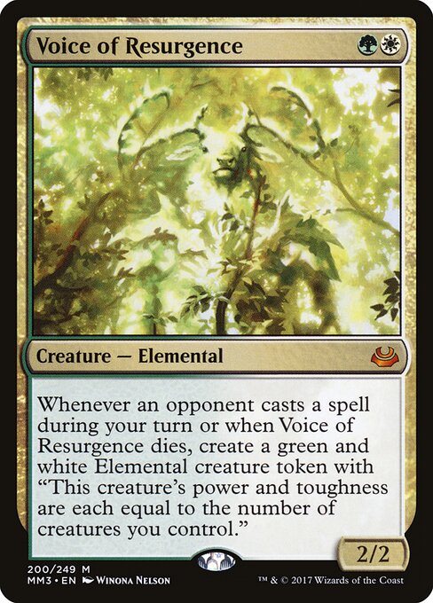 Stimme des Wiedererwachens MM3-200 Mythic Light Played Englisch Foil