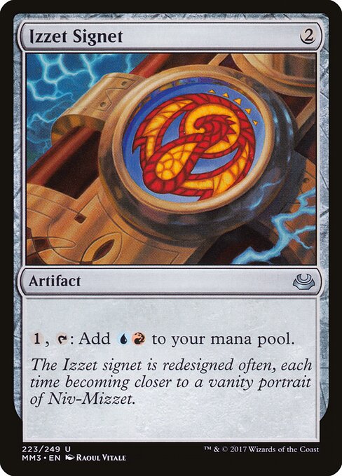 Izzet Signet MM3-223 Uncommon Excellent Englisch