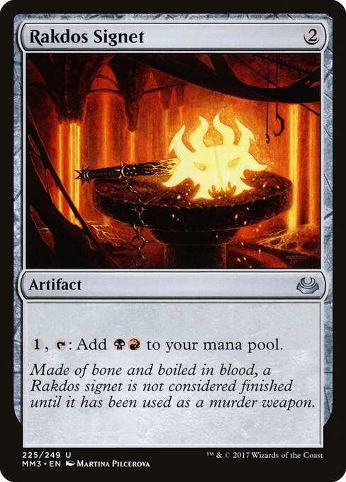 Rakdos Signet MM3-225 Uncommon Excellent Englisch
