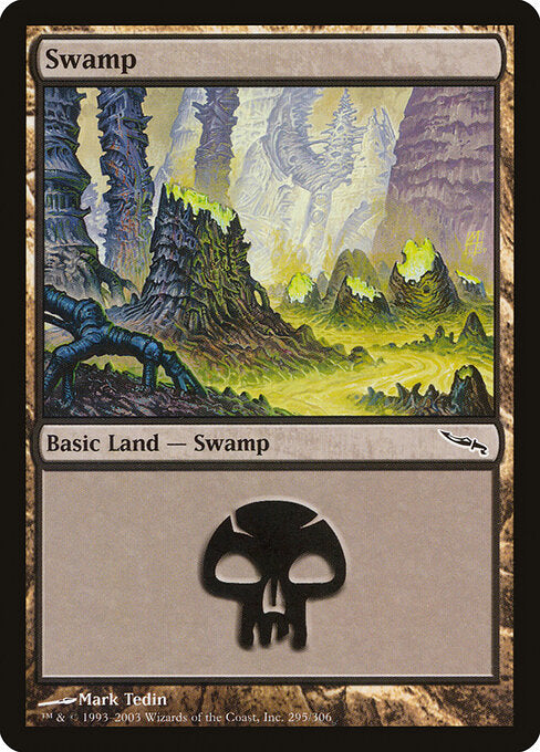 Sumpf (V.1) MRD-295 Land Light Played Deutsch Foil
