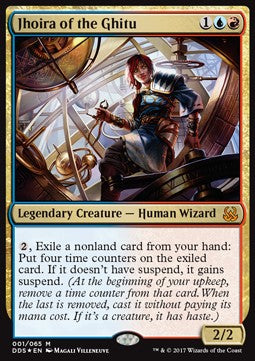 Jhoira von den Ghitu DDS-1 Mythic Good Englisch Foil