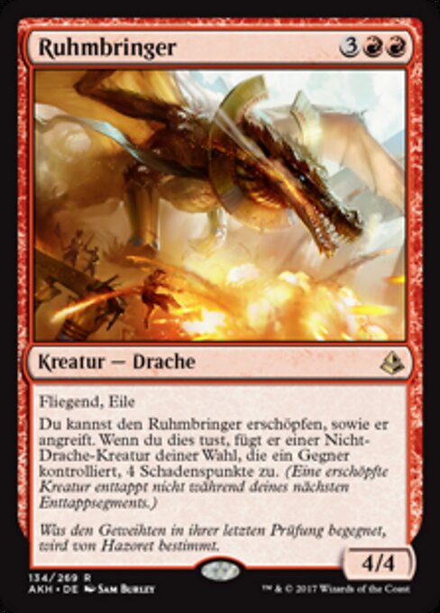 Ruhmbringer AKH-134 Rare Excellent Deutsch