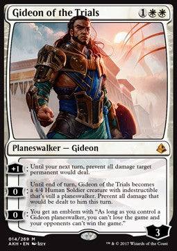Gideon der Geprüfte AKH-14 Mythic Excellent Deutsch