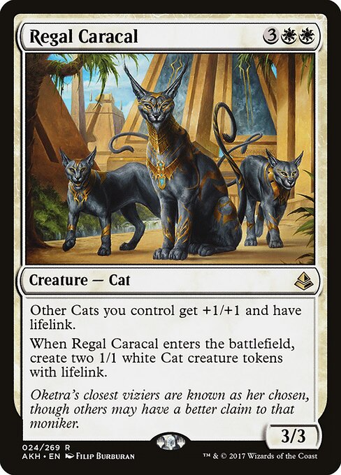 Regal Caracal AKH-24 Rare Near Mint Englisch