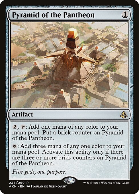 Pyramide des Pantheons AKH-235 Rare Good Englisch
