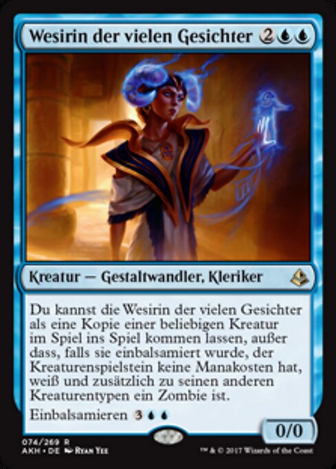 Wesirin der vielen Gesichter AKH-74 Rare Excellent Deutsch