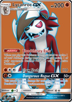 Lycanroc GX GRI-138 Ultra Rare Excellent Englisch
