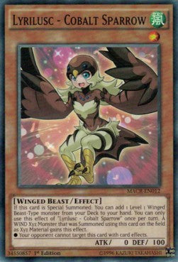 Lyrikliedervogel - Kobaltsperling MACR-012 Common Light Played Deutsch