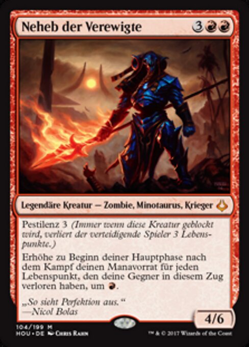 Neheb der Verewigte HOU-104 Mythic Excellent Deutsch